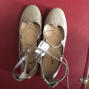 Maurices lace up flats